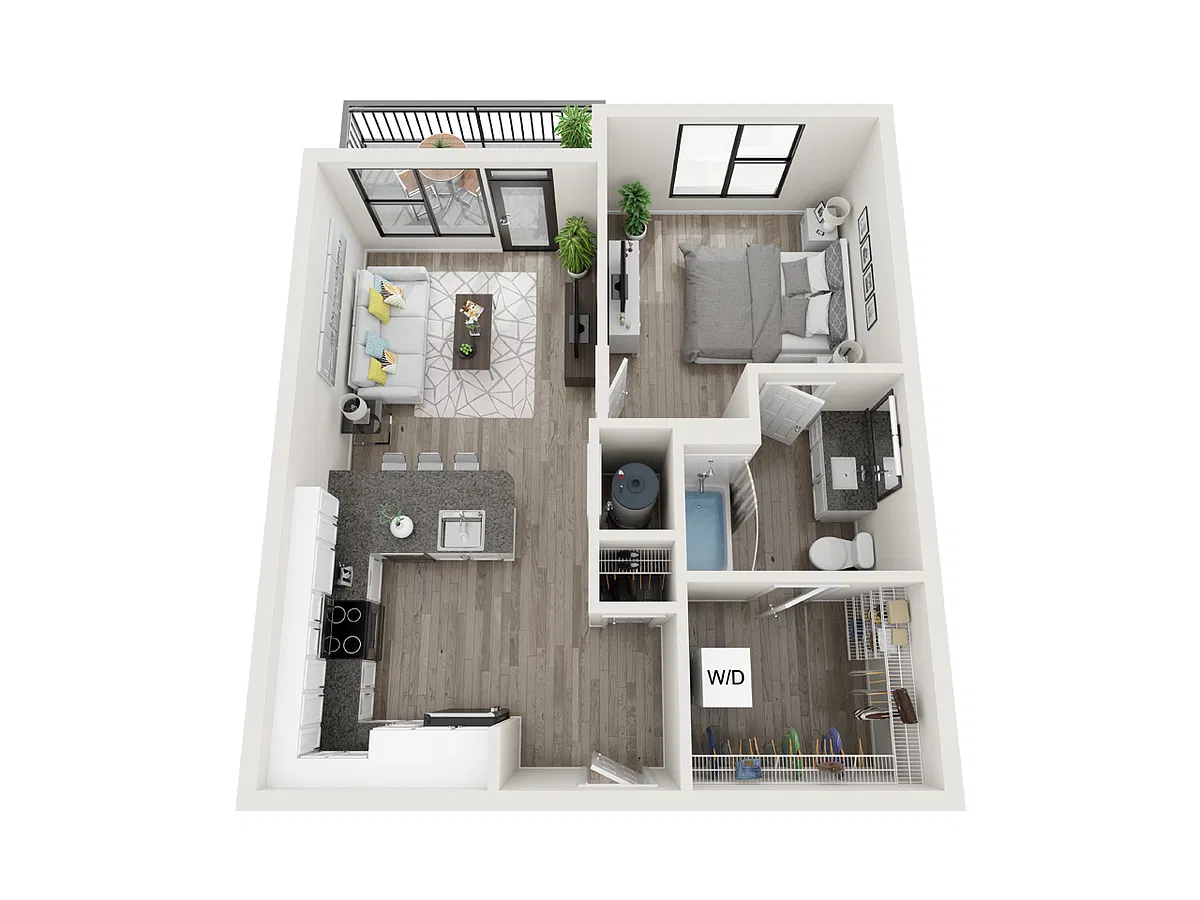 Floor plan P2 A2