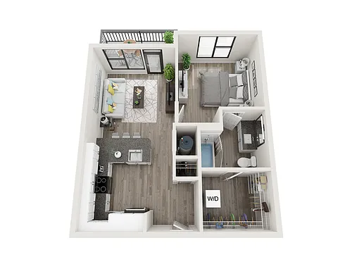 Floor plan P2 A2