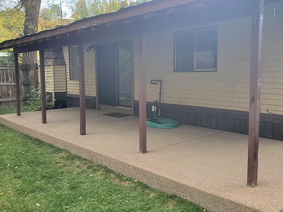 Large patio on the east side of the house.