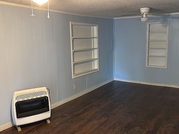 living room with propane heat