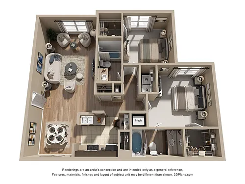 Floor plan B2