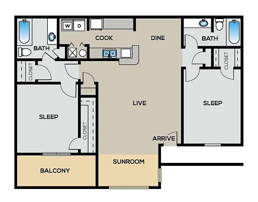 Floor plan B1