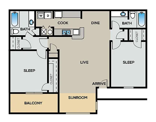 Floor plan B1