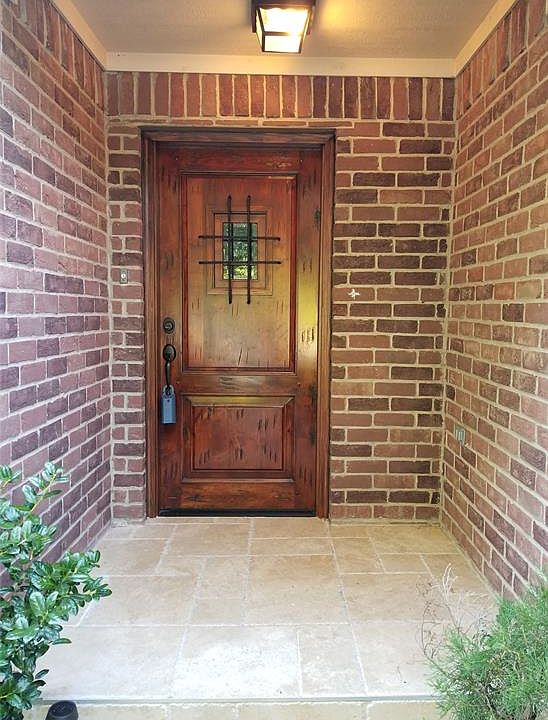 Beautiful handcrafted front door