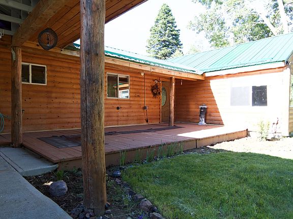 Standing under carport