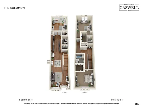 Floor plan The Solomon
