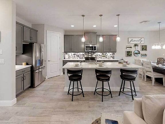 Sandalwood 3-Car New Home Eat-In Kitchen
