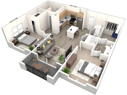 Floor plan The Sunny