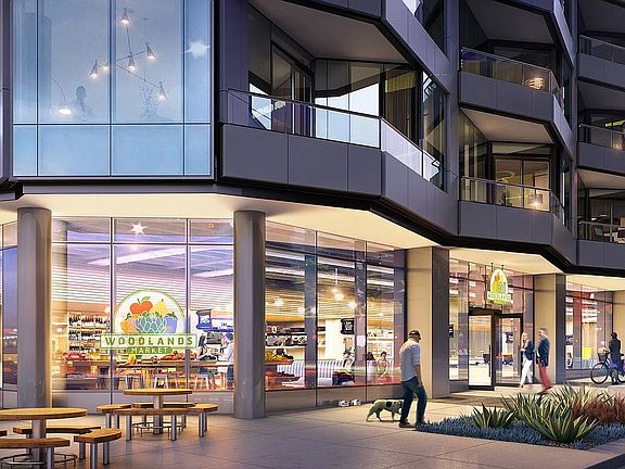 Woodlands Market 1block away