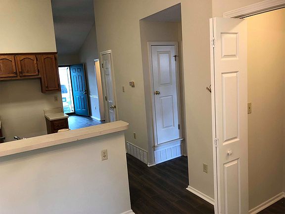 overview of kitchen hall area