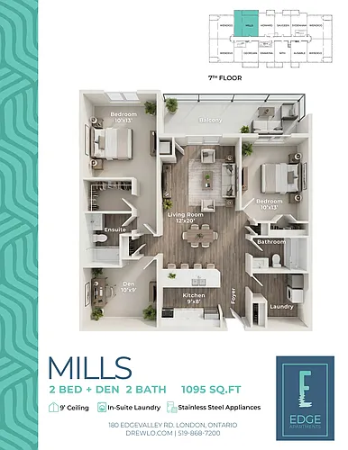 Floor plan 704