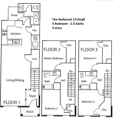 Floor plan Redwood