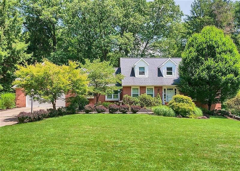 Quality throughout, this custom built home is situated on a cul-de-sac street in the heart of Murrysville.