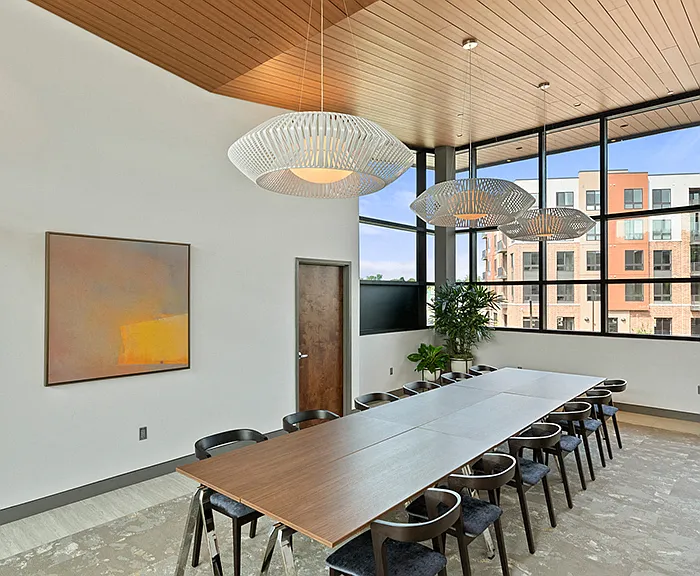 It's not all play, working conference room available for your next meeting!