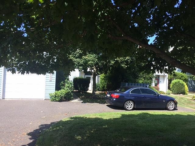View from front of house