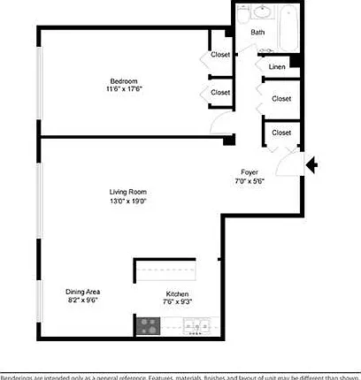 1 Bedroom 1 Bath 1 Bedroom 1 Bath