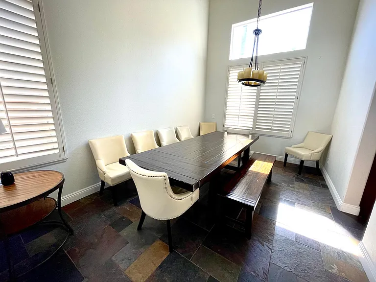Dining area