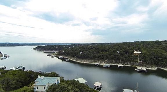 Lake Travis from above property