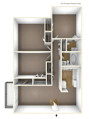 Floor plan C1R - Renovated