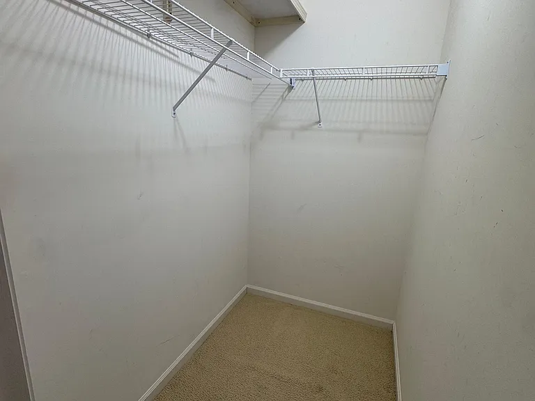 Master bedroom closet