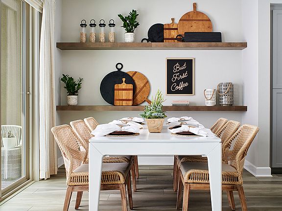 Violet At Canvas Plan 1 Model Home Dining