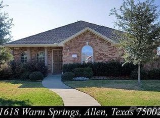 1618 Warm Springs Dr, Allen, TX 75002