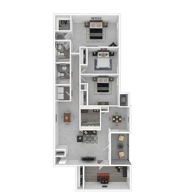 Floor plan Shawnee