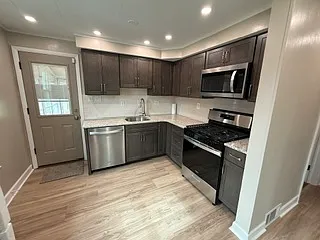 Completely remodeled kitchen with new appliances