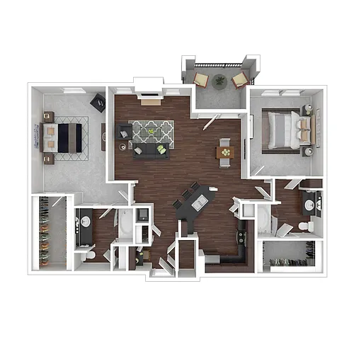 Floor plan B3