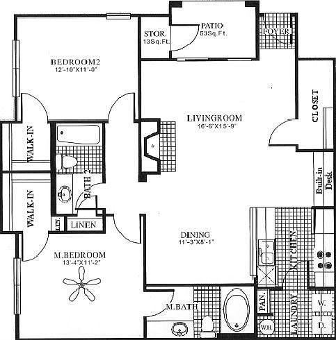 2nd image of 3500 Northstar Rd APT 1124