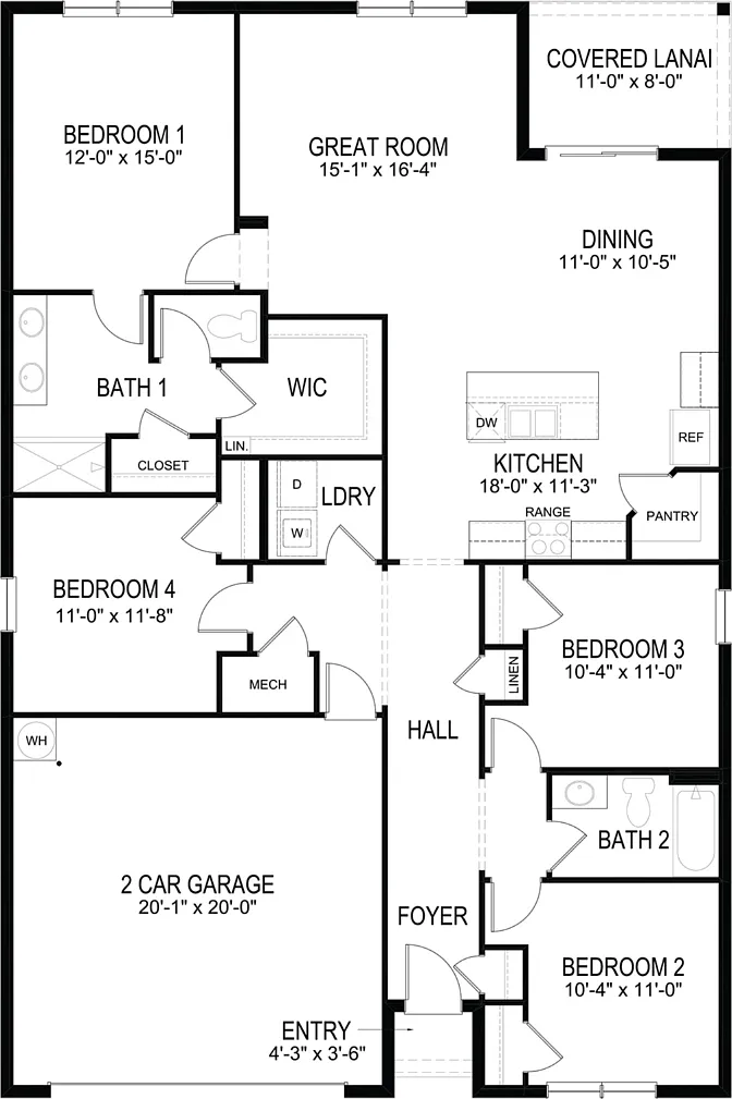 4 bed, 1828 sqft, $2,700 — Photo 2
