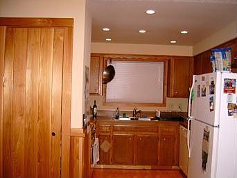 Modern kitchen with new appliances