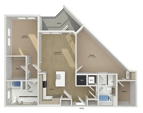 Floor plan B12
