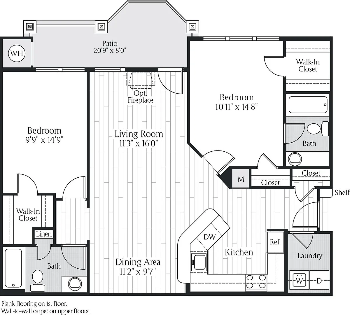 Floor plan The Dogwood