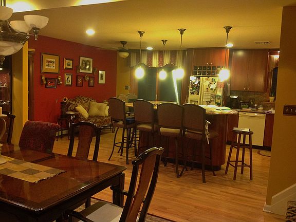 View of Kitchen and Dining area