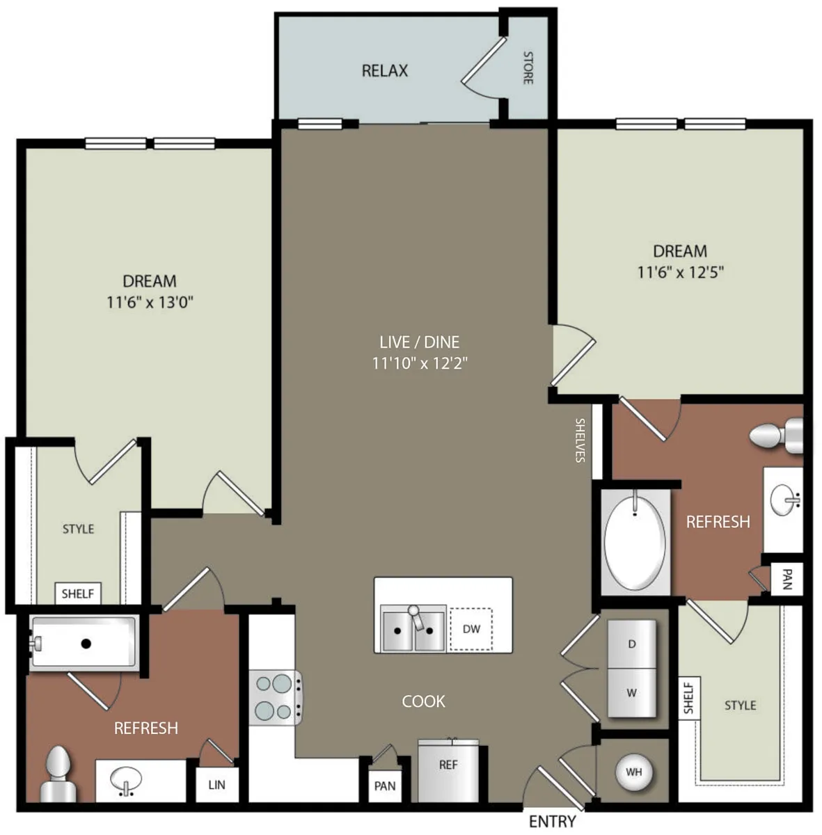 Floor plan C3