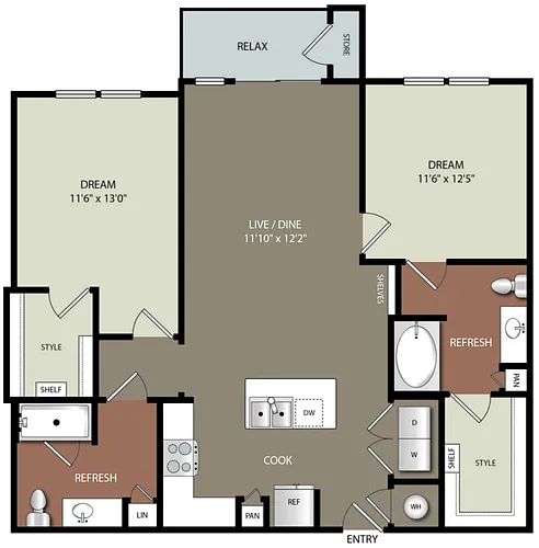 Floor plan C3