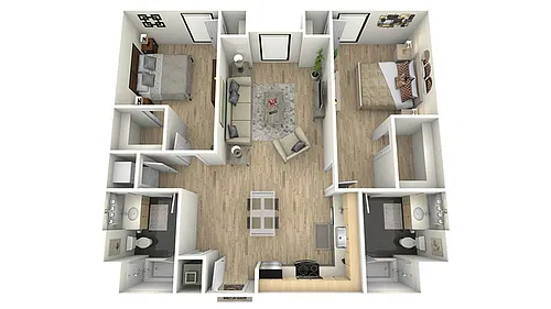 Floor plan B1