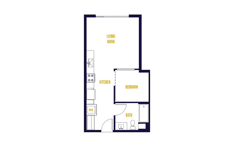 Floor plan Studio-S5.0