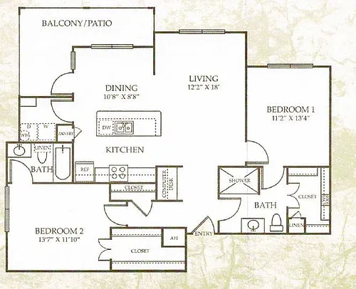 Floor plan 2-B5