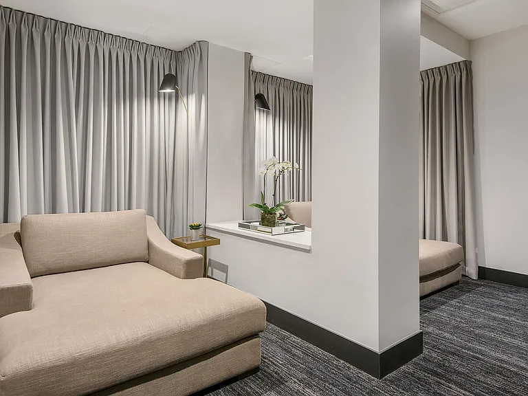 Spa with lounge chairs