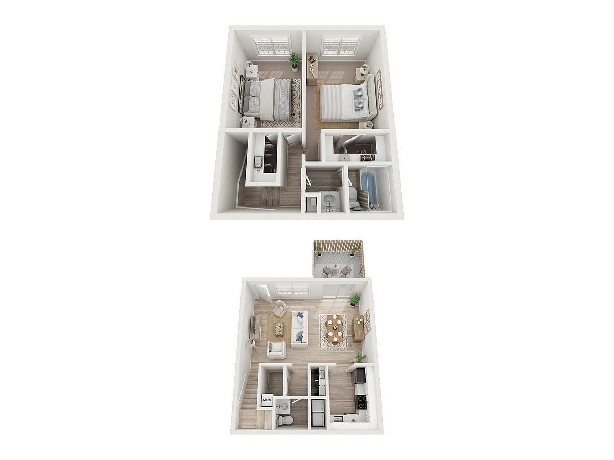 Floor plan B1