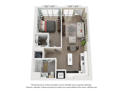 Floor plan A22