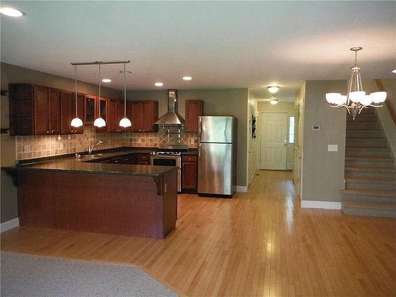 Kitchen and front hall