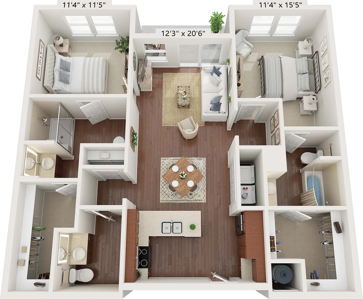 Floor plan Vail