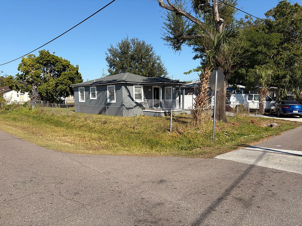 View of this corner lot house