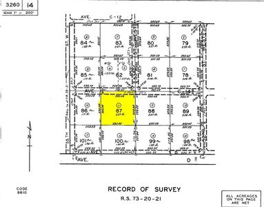 0 Vac Avenue C14 Vic Sta #53, Lancaster, CA, 93536