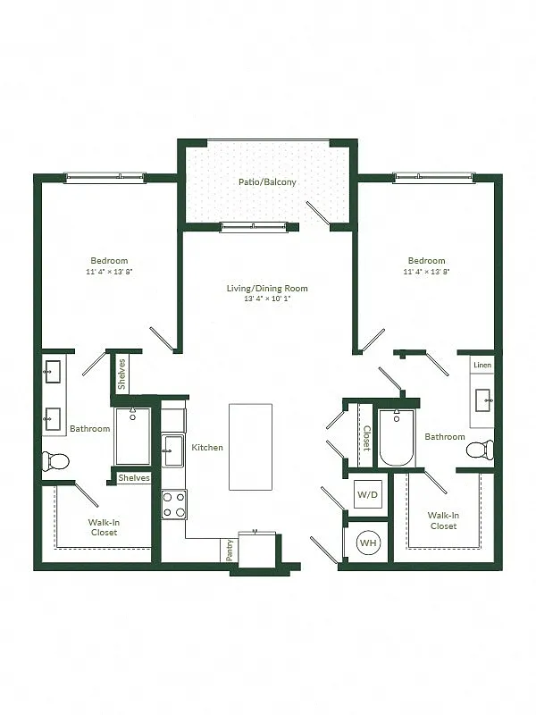 Floor plan B1-M1
