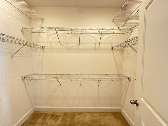 Master walk-in closet