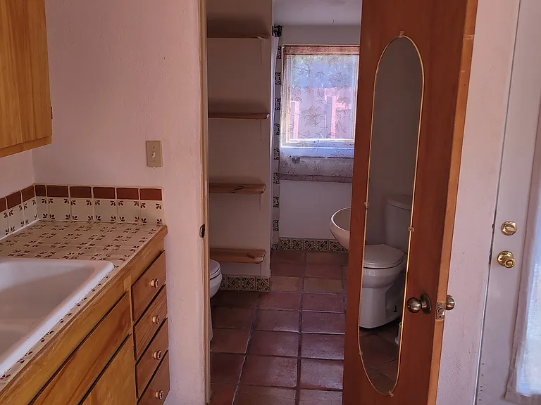 Bathroom entrance